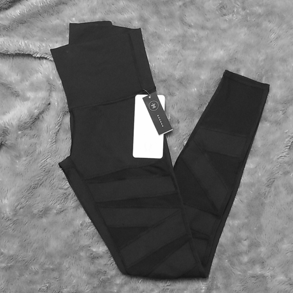 Lululemon Wunder Under Tech Mesh Legging